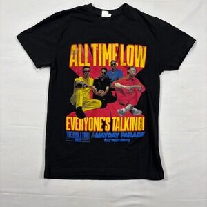 All Time Low Everyone's Talking World Tour 2023 Band Tee Mayday Parade Small